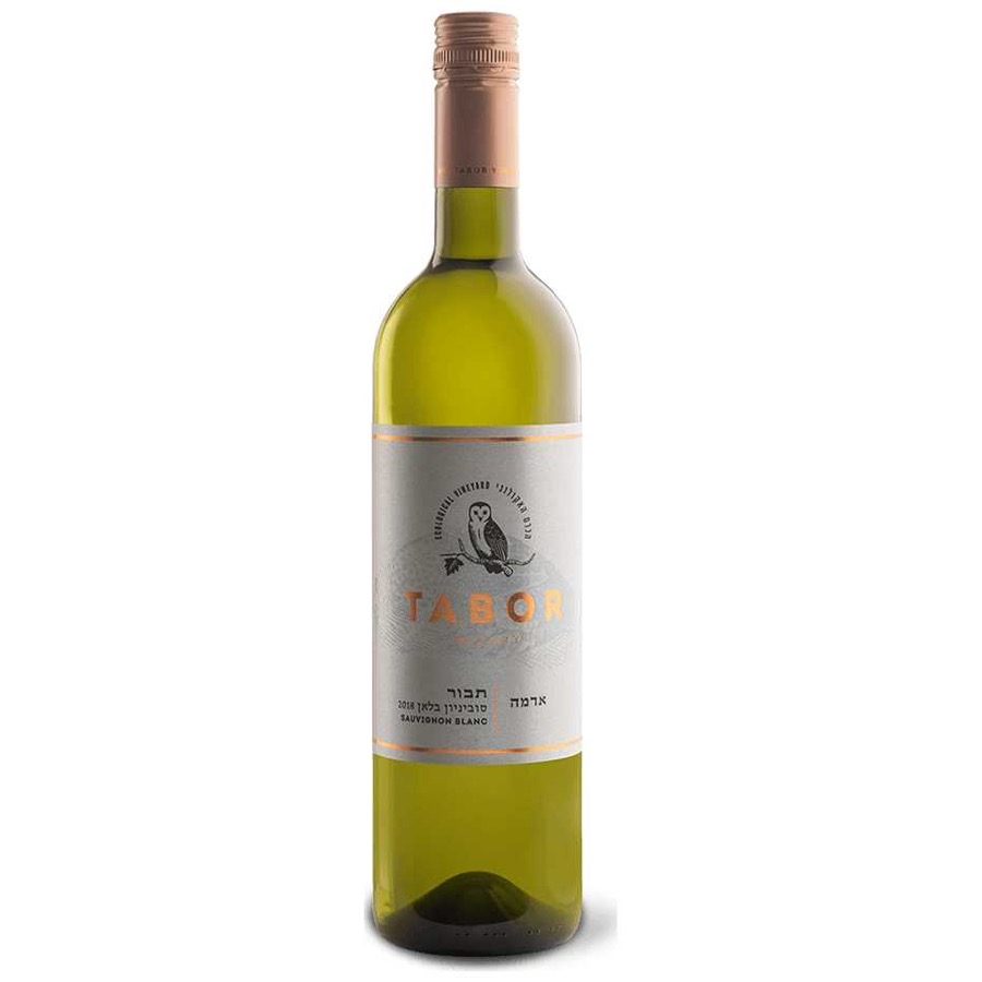 Tabor Adama Sauvignon Blanc bottle with its authentic label